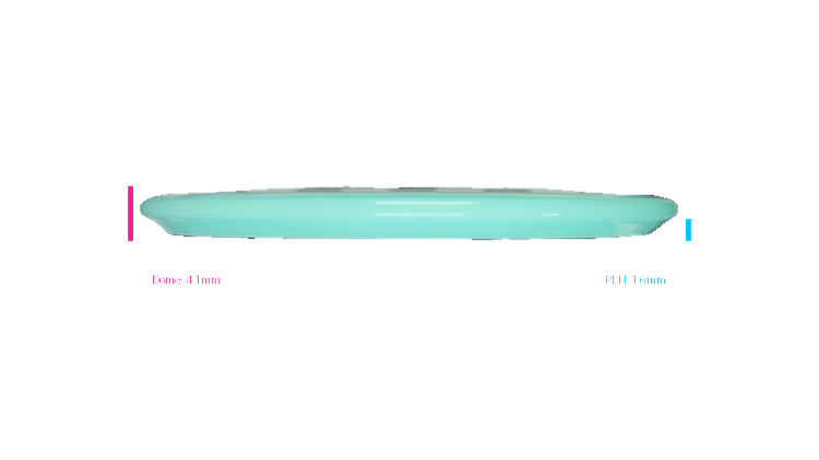 Discmania 2026 Gannon Buhr Signature Series Cryo Blade 2 Glow C-Line MD5 Midrange Profile View
