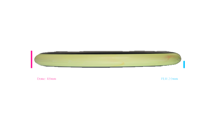 Axiom Firm Electron Pixel Putter Profile View