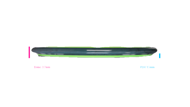 Axiom Plasma Hex Midrange Profile View