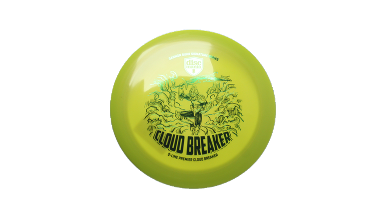 Discmania 2026 Gannon Buhr Signature Series Premier Q-Line Cloud Breaker Distance Driver Front View