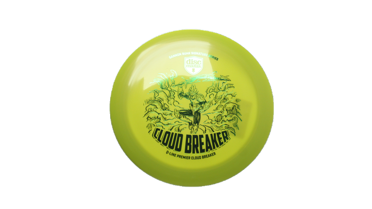 Discmania 2026 Gannon Buhr Signature Series Premier Q-Line Cloud Breaker Distance Driver Front View