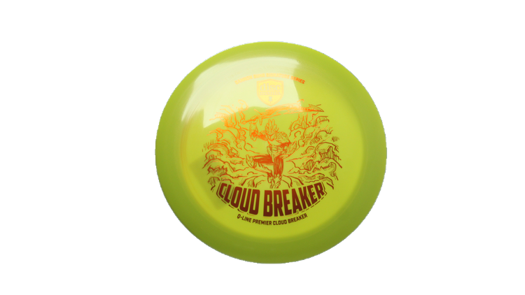 Discmania 2026 Gannon Buhr Signature Series Premier Q-Line Cloud Breaker Distance Driver Front View