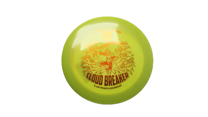 Discmania 2026 Gannon Buhr Signature Series Premier Q-Line Cloud Breaker Distance Driver Front View
