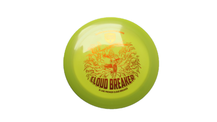 Discmania 2026 Gannon Buhr Signature Series Premier Q-Line Cloud Breaker Distance Driver Front View