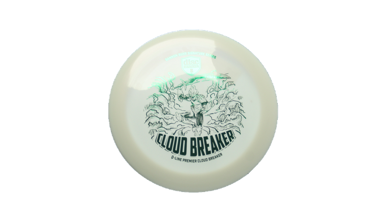 Discmania 2026 Gannon Buhr Signature Series Premier Q-Line Cloud Breaker Distance Driver Front View
