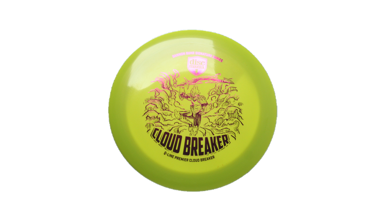 Discmania 2026 Gannon Buhr Signature Series Premier Q-Line Cloud Breaker Distance Driver Front View