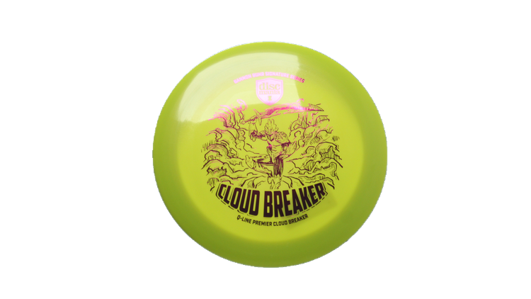 Discmania 2026 Gannon Buhr Signature Series Premier Q-Line Cloud Breaker Distance Driver Front View