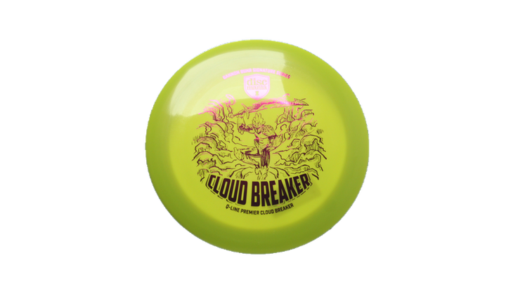 Discmania 2026 Gannon Buhr Signature Series Premier Q-Line Cloud Breaker Distance Driver Front View
