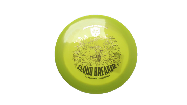 Discmania 2026 Gannon Buhr Signature Series Premier Q-Line Cloud Breaker Distance Driver Front View