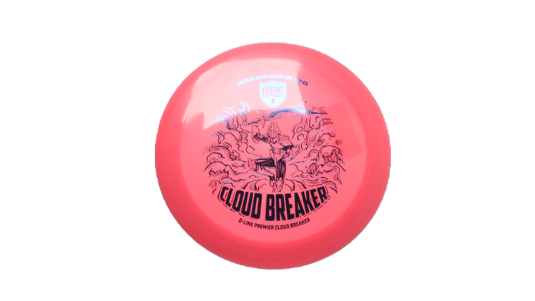 Discmania 2026 Gannon Buhr Signature Series Premier Q-Line Cloud Breaker Distance Driver Front View