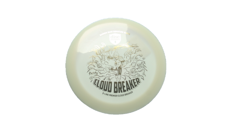 Discmania 2026 Gannon Buhr Signature Series Premier Q-Line Cloud Breaker Distance Driver Front View