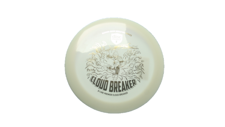 Discmania 2026 Gannon Buhr Signature Series Premier Q-Line Cloud Breaker Distance Driver Front View