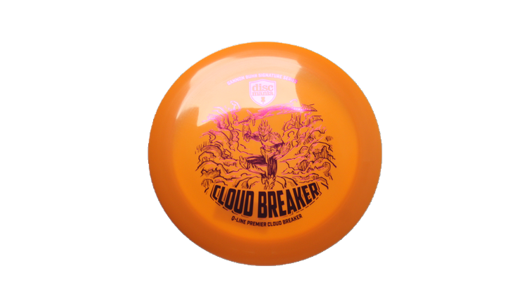Discmania 2026 Gannon Buhr Signature Series Premier Q-Line Cloud Breaker Distance Driver Front View