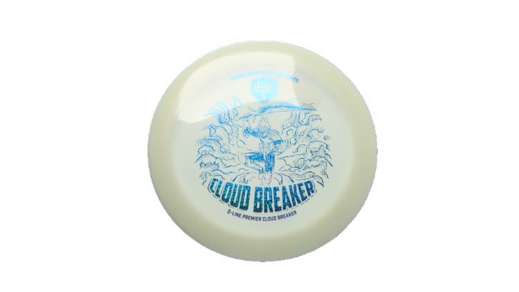 Discmania 2026 Gannon Buhr Signature Series Premier Q-Line Cloud Breaker Distance Driver Front View