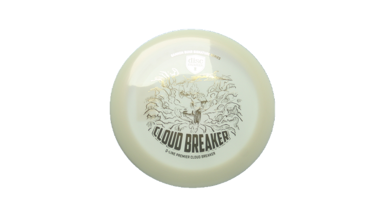 Discmania 2026 Gannon Buhr Signature Series Premier Q-Line Cloud Breaker Distance Driver Front View
