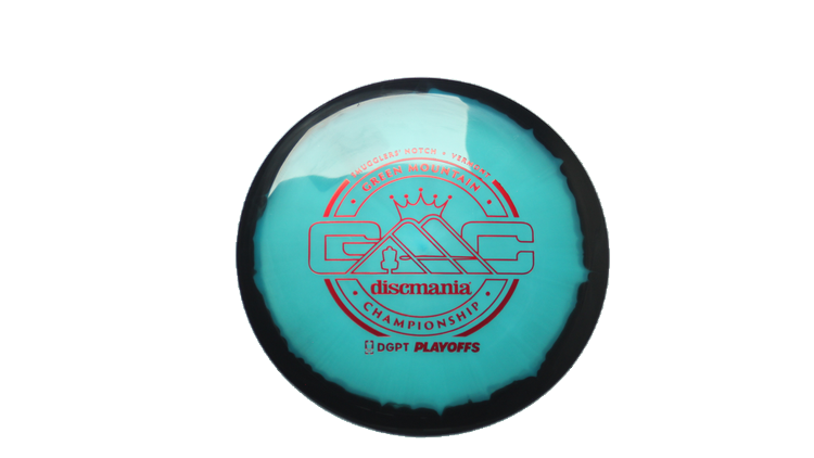 Discmania 2026 Green Mountain Championship Fundraiser Glow Horizon C-Line MD4 Midrange Front View