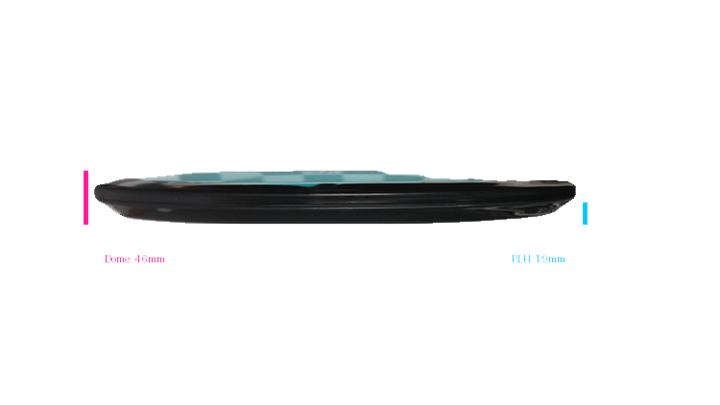 Discmania 2026 Green Mountain Championship Fundraiser Glow Horizon C-Line MD4 Midrange Profile View