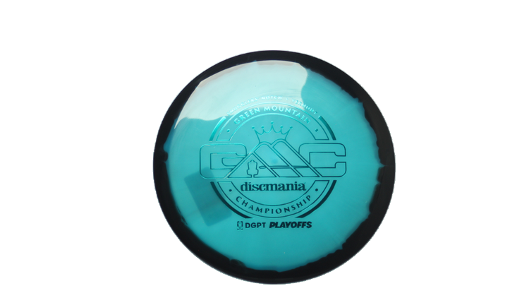 Discmania 2026 Green Mountain Championship Fundraiser Glow Horizon C-Line MD4 Midrange Front View