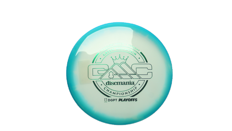 Discmania 2026 Green Mountain Championship Fundraiser Glow Horizon C-Line MD4 Midrange Front View