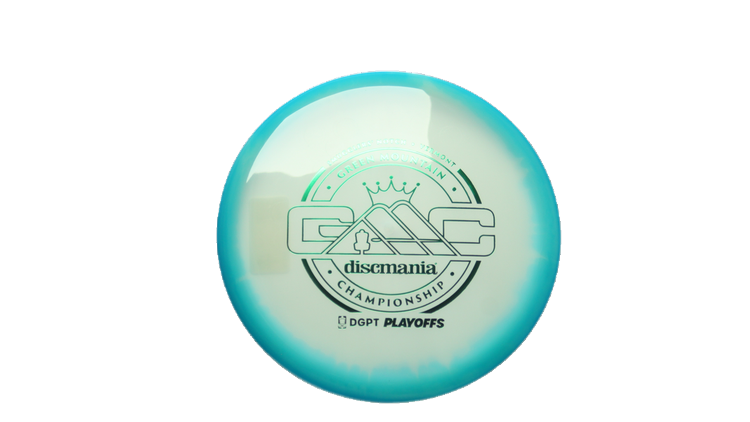 Discmania 2026 Green Mountain Championship Fundraiser Glow Horizon C-Line MD4 Midrange Front View