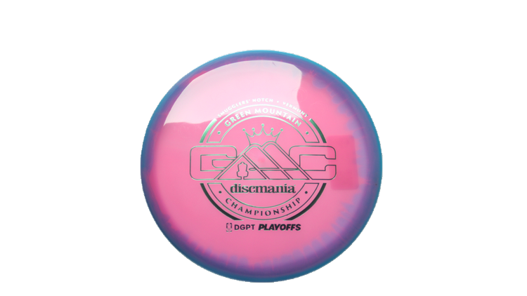 Discmania 2026 Green Mountain Championship Fundraiser Glow Horizon C-Line MD4 Midrange Front View