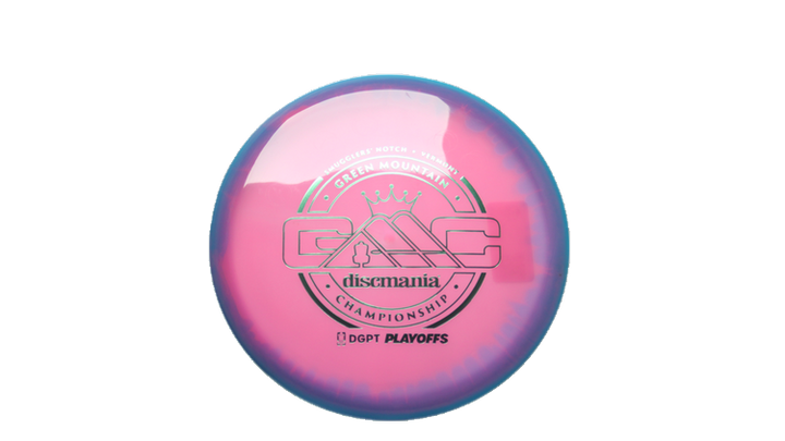 Discmania 2026 Green Mountain Championship Fundraiser Glow Horizon C-Line MD4 Midrange Front View