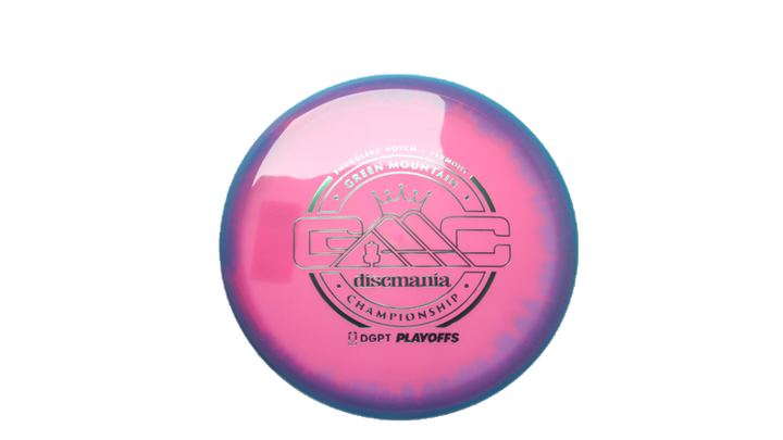 Discmania 2026 Green Mountain Championship Fundraiser Glow Horizon C-Line MD4 Midrange Front View