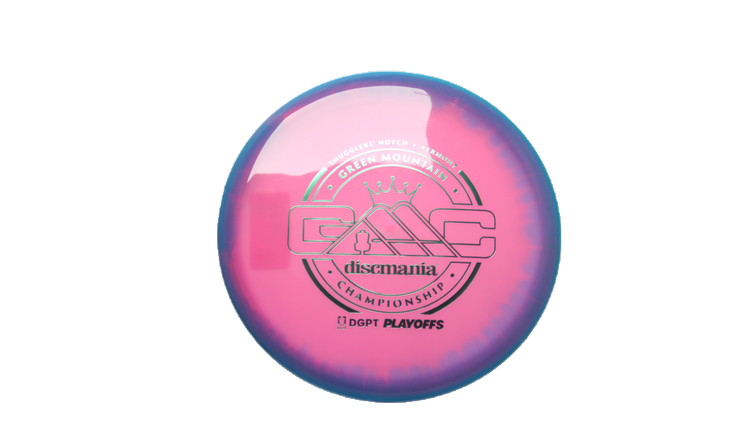 Discmania 2026 Green Mountain Championship Fundraiser Glow Horizon C-Line MD4 Midrange Front View