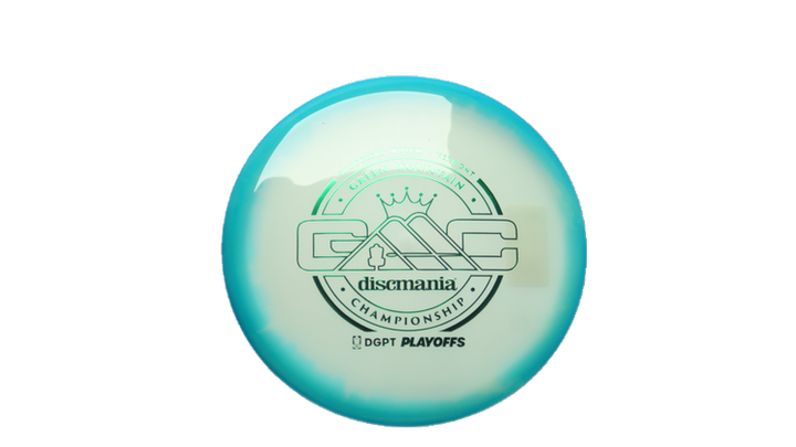 Discmania 2026 Green Mountain Championship Fundraiser Glow Horizon C-Line MD4 Midrange Front View