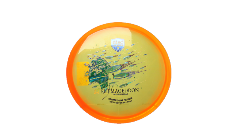 Discmania J-Milly Limited Edition Horizon C-Line Founder Midrange Front View