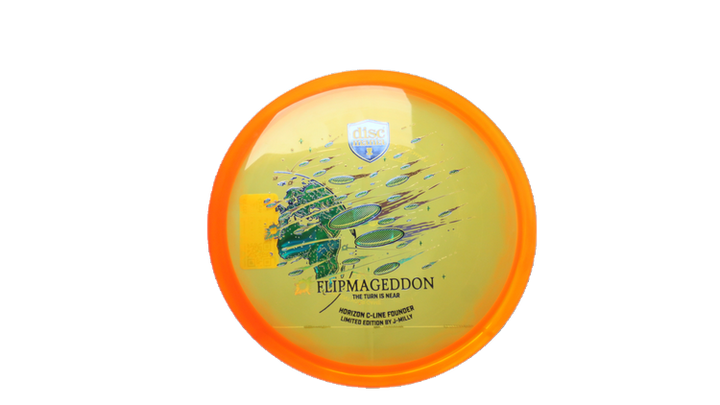 Discmania J-Milly Limited Edition Horizon C-Line Founder Midrange Front View