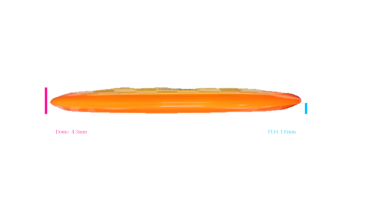 Discmania J-Milly Limited Edition Horizon C-Line Founder Midrange Profile View
