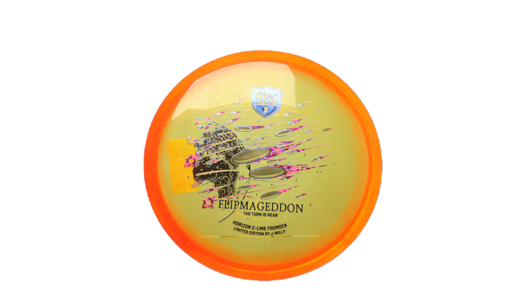 Discmania J-Milly Limited Edition Horizon C-Line Founder Midrange Front View