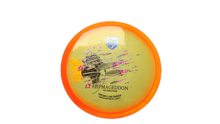 Discmania J-Milly Limited Edition Horizon C-Line Founder Midrange Front View