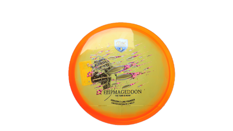 Discmania J-Milly Limited Edition Horizon C-Line Founder Midrange Front View