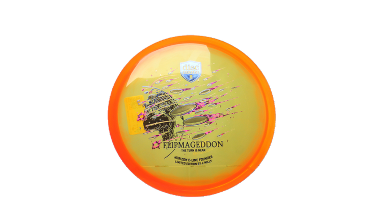 Discmania J-Milly Limited Edition Horizon C-Line Founder Midrange Front View