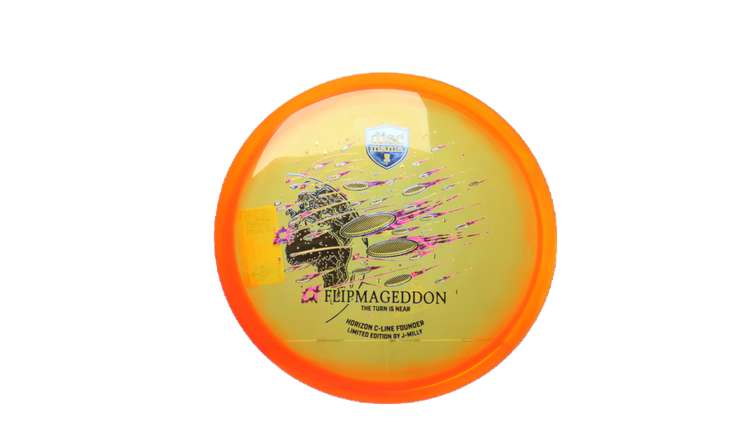 Discmania J-Milly Limited Edition Horizon C-Line Founder Midrange Front View