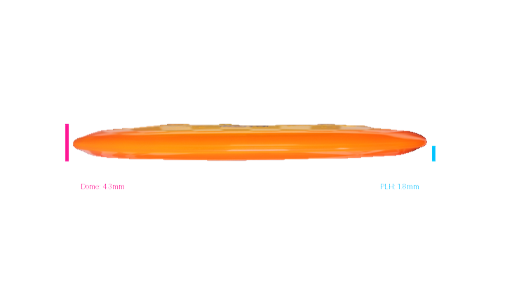 Discmania J-Milly Limited Edition Horizon C-Line Founder Midrange Profile View