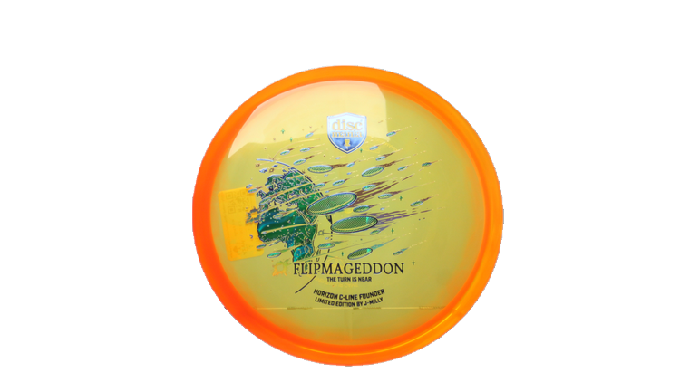 Discmania J-Milly Limited Edition Horizon C-Line Founder Midrange Front View