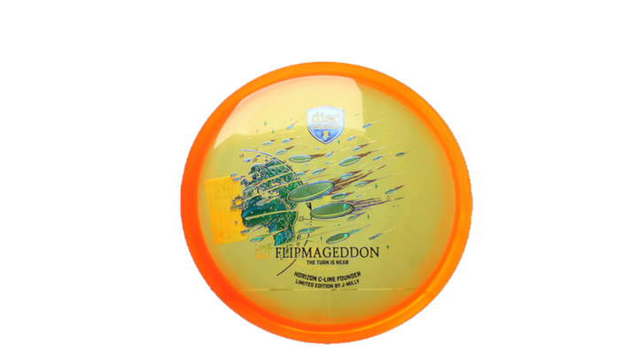 Discmania J-Milly Limited Edition Horizon C-Line Founder Midrange Front View