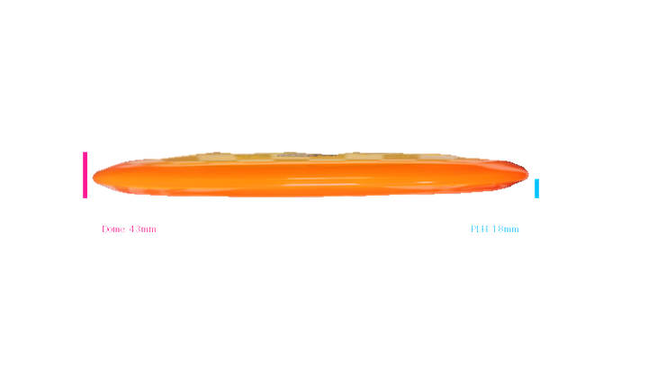 Discmania J-Milly Limited Edition Horizon C-Line Founder Midrange Profile View