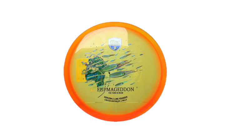 Discmania J-Milly Limited Edition Horizon C-Line Founder Midrange Front View