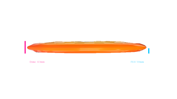 Discmania J-Milly Limited Edition Horizon C-Line Founder Midrange Profile View