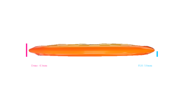 Discmania J-Milly Limited Edition Horizon C-Line Founder Midrange Profile View