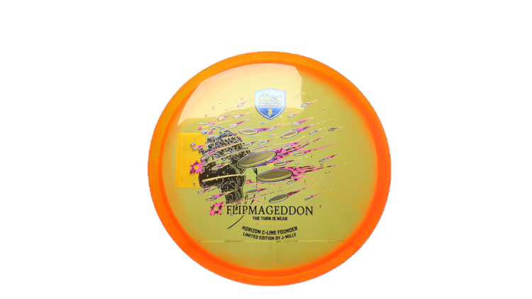 Discmania J-Milly Limited Edition Horizon C-Line Founder Midrange Front View