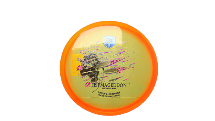 Discmania J-Milly Limited Edition Horizon C-Line Founder Midrange Front View