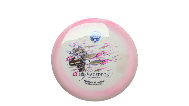 Discmania J-Milly Limited Edition Horizon C-Line Founder Midrange Front View