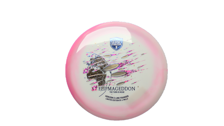 Discmania J-Milly Limited Edition Horizon C-Line Founder Midrange Front View