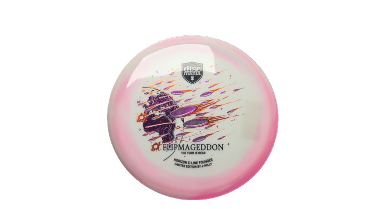 Discmania J-Milly Limited Edition Horizon C-Line Founder Midrange Front View