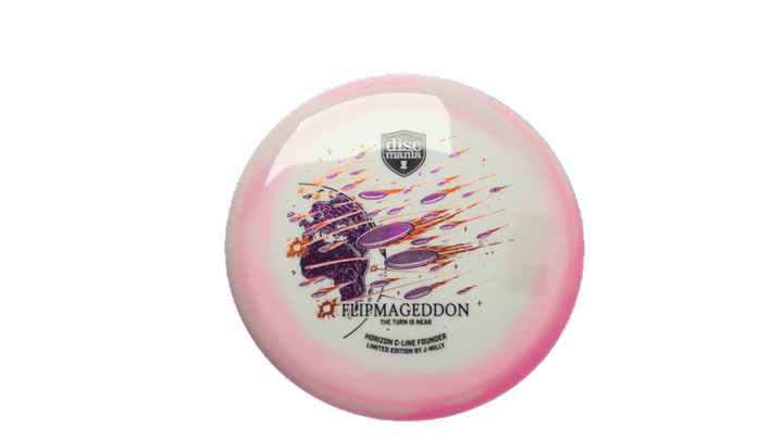 Discmania J-Milly Limited Edition Horizon C-Line Founder Midrange Front View